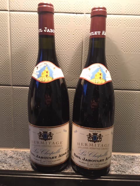 2 x Hermitage, La Chapelle, Paul Jaboulet Ainé, 1999