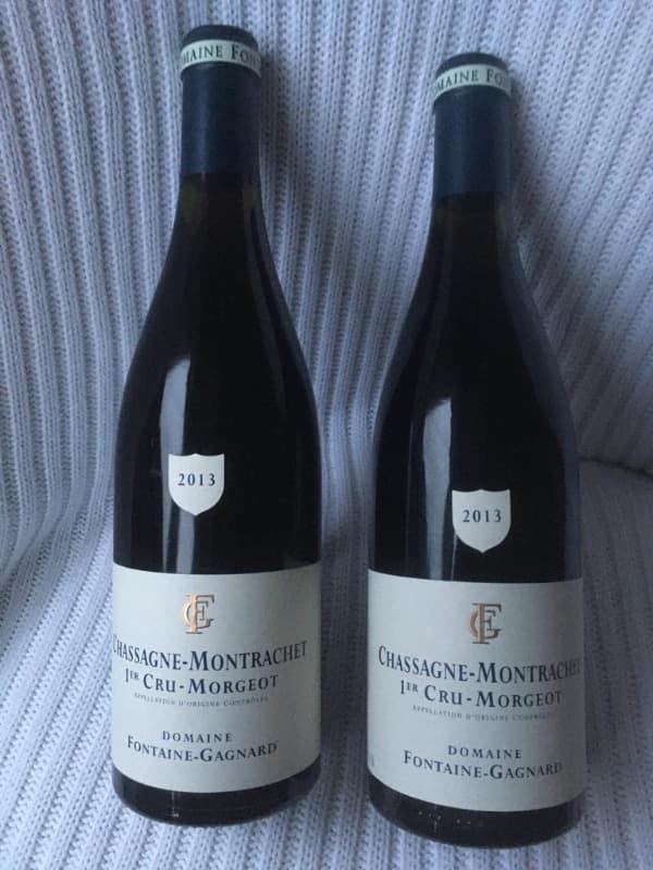 2 x Chassagne-Montrachet, 1er Cru - Morgeot, Domaine Fontaine Gagnard, 2013