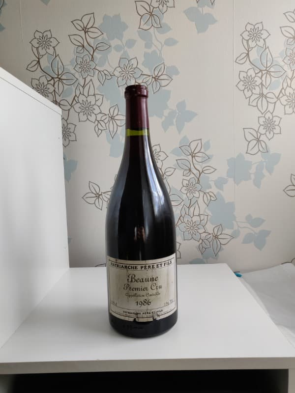 Beaune, 1er cru, Patriarche père et fils, 1986 (Magnum)