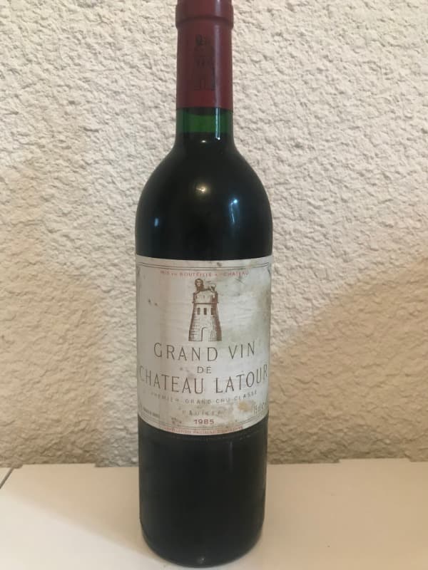Grand Vin de château Latour, Pauillac, 1985