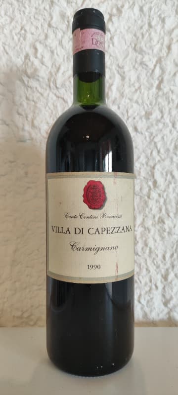 Conte Contini, Villa Di Capezzana, Carmignano, 1990