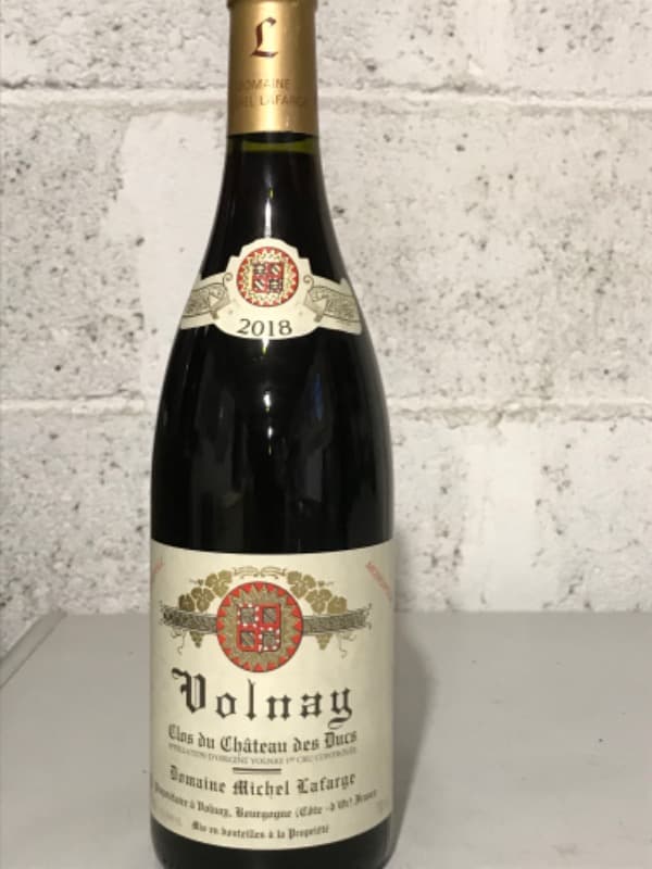 Volnay, 1er Cru - clos du château des Ducs, Michel Lafarge, 2018