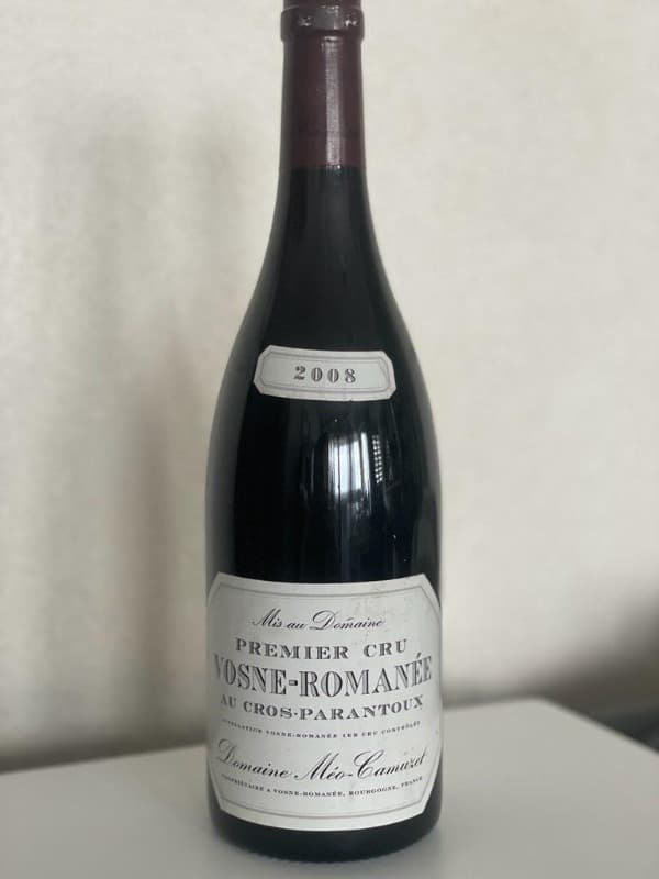 Vosne-Romanée, 1er Cru Au Cros-Parantoux, Méo-Camuzet, 2008