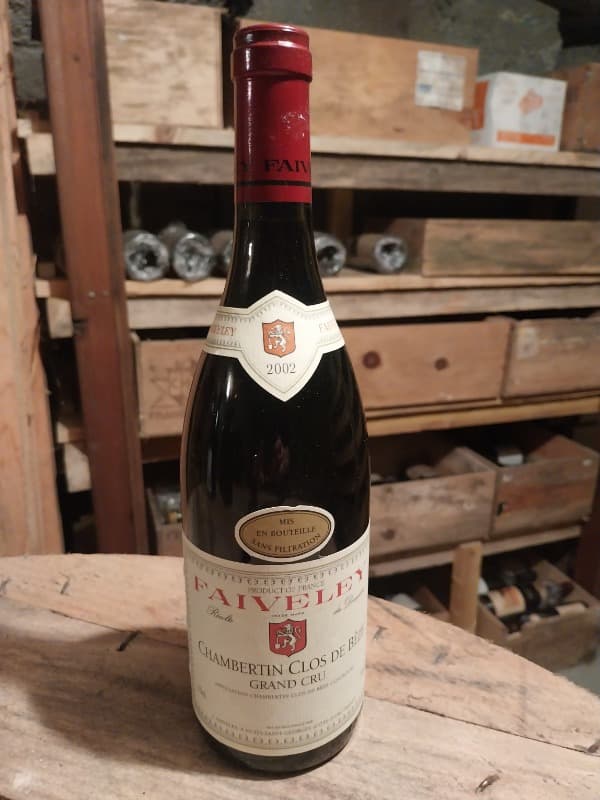 Chambertin-Clos de Bèze, Grand cru, domaine Faiveley, 2002