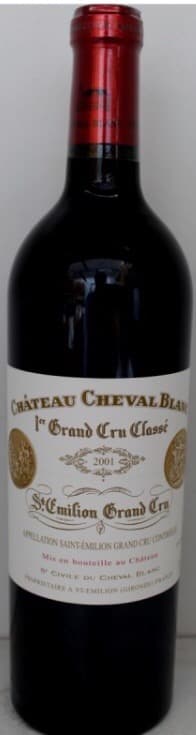 Château Cheval Blanc, Saint-Émilion, 2001