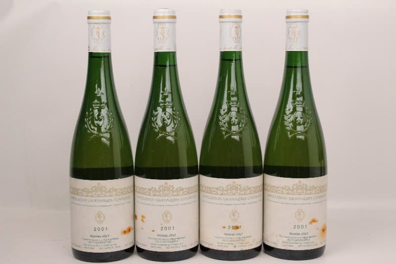 4 x Savennières, Clos de la Coulée de Serrant, 2001