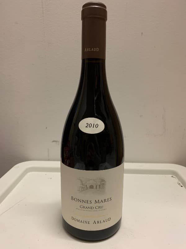 Bonnes-Mares, Grand Cru, Domaine Arlaud, 2010