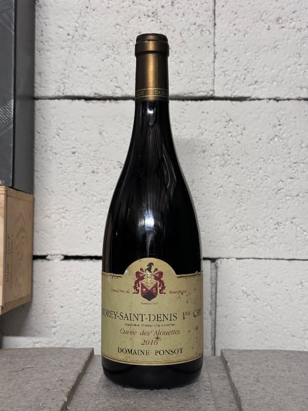 Morey-Saint-Denis, 1er cru - les Alouettes, domaine Ponsot, 2016