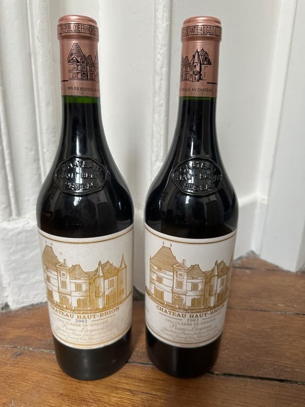2 x Château Haut-Brion, Pessac-Léognan, 2002