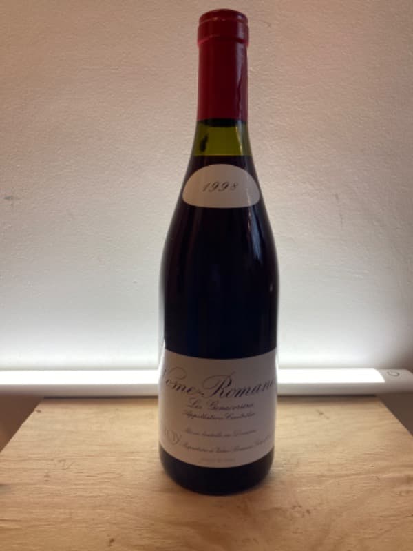 Vosne-Romanée, Les Genaivrières, Domaine Leroy, 1998