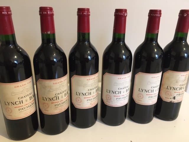 6 x Château Lynch Bages, Pauillac, 1995