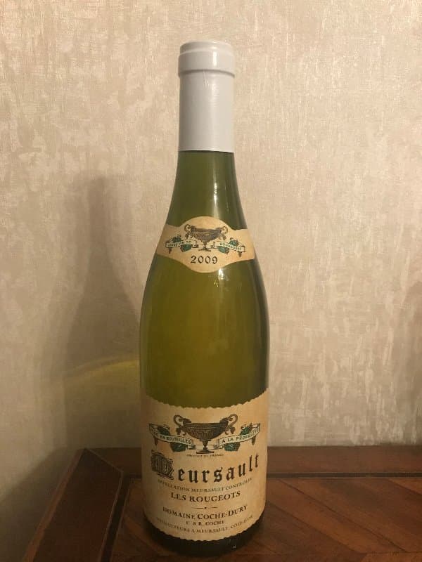 Meursault, Les Rougeots, Domaine Coche Dury, 2009