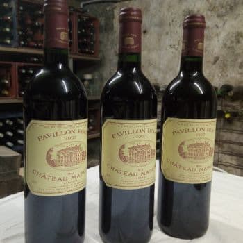 3 x Pavillon rouge, Margaux, 1997