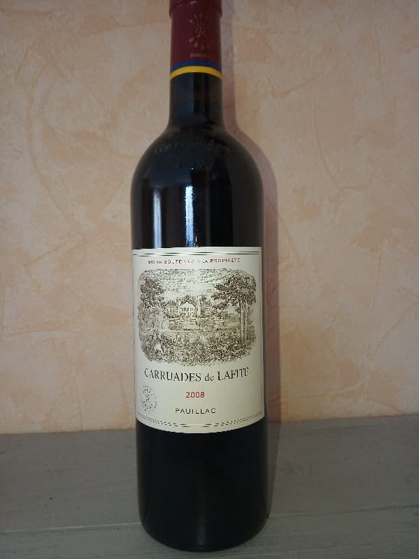 Carruades de Lafite, Château Lafite Rothschild, Pauillac, 2008