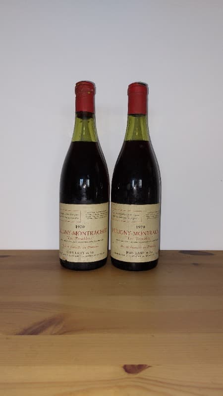2 x Puligny-Montrachet, " les Tremblots", Jean Lamy et fils, 1970