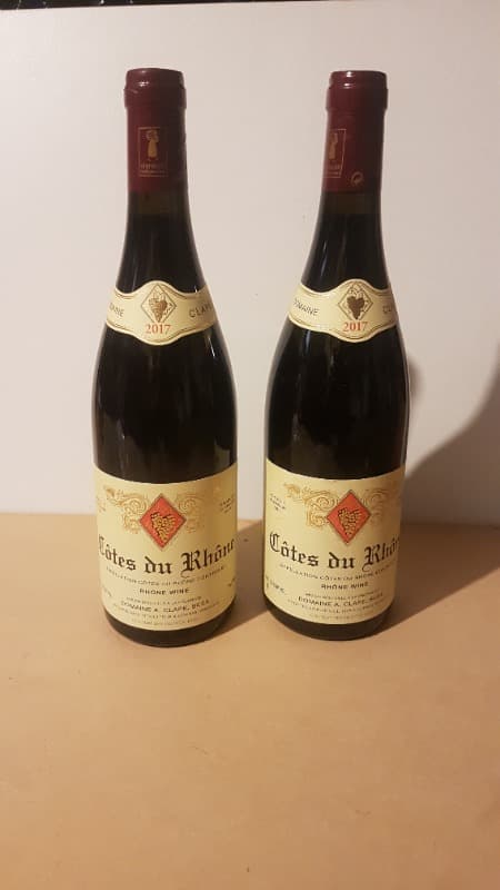 2 x Côtes-du-Rhône, A.Clape, 2017