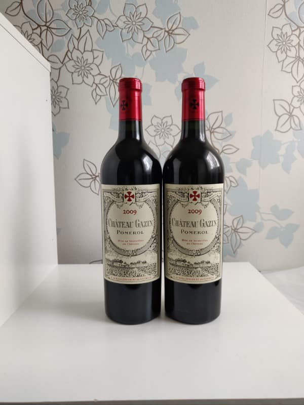 2 x Château Gazin, Pomerol, 2009
