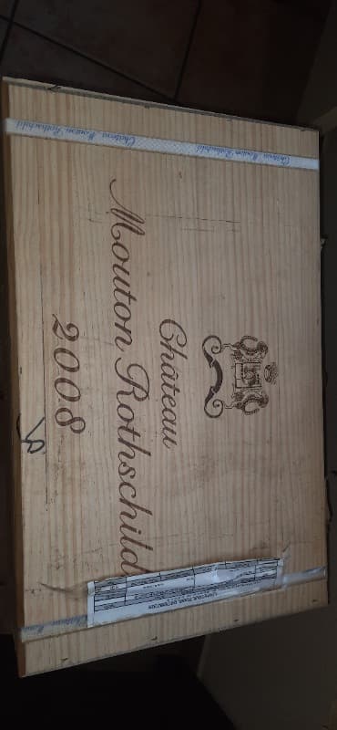 CBO/OWC 6 x Château Mouton Rothschilhd, Pauillac, 2008