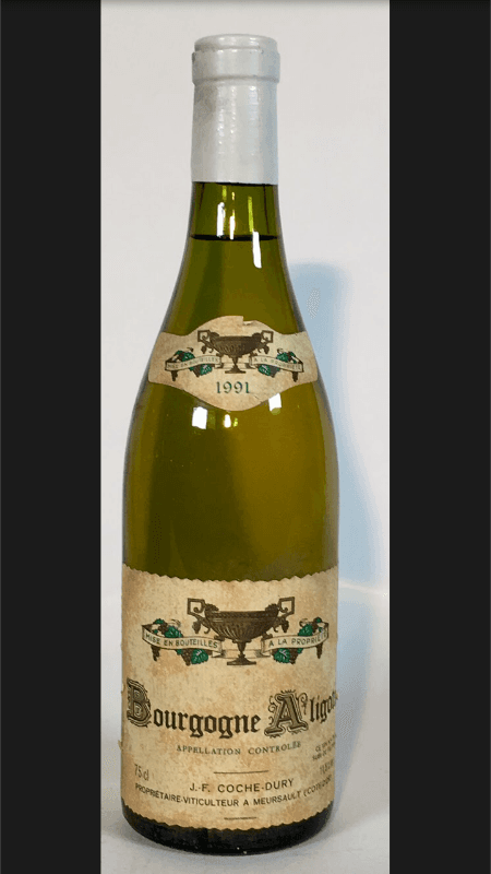 Bourgogne Aligoté, JF Coche-Dury, 1991