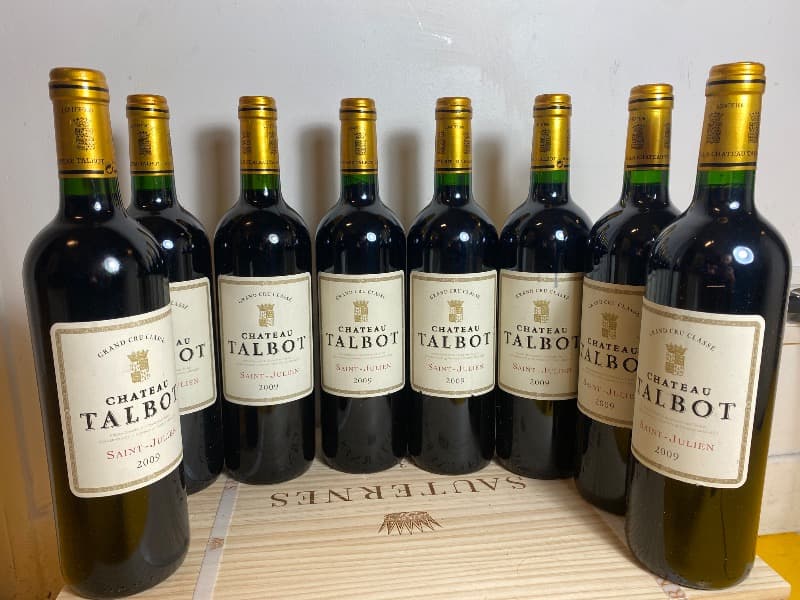 8 x Château Talbot, Saint-Julien, 2009