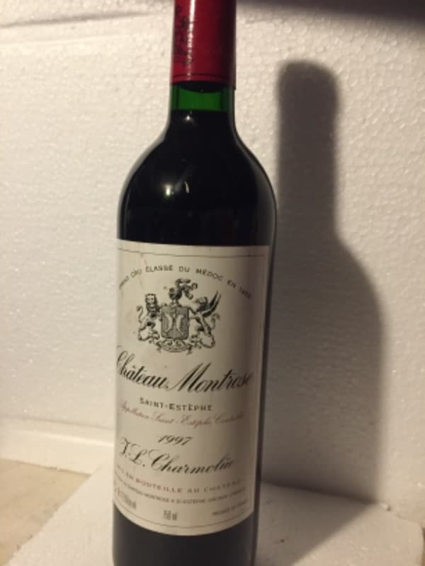 2 cru classé, Château Montrose, Saint-Estèphe, 1997