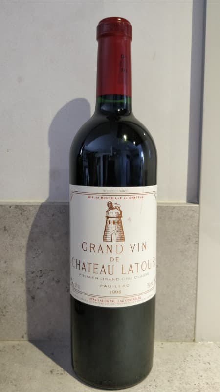 Grand vin de Château Latour, Pauillac, 1998