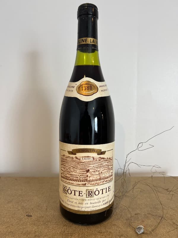 Côte-Rôtie, La Mouline, Domaine Guigal, 1980