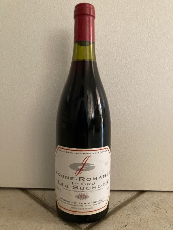 Vosne-Romanée, 1er cru Les Suchots, Jean Grivot, 1990