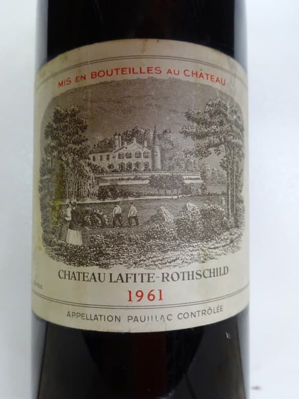 1er Grand Cru Classé, Lafite Rothschild, Pauillac, 1961