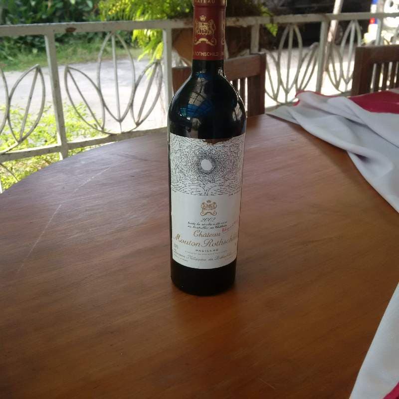 château Mouton Rothschild, Pauillac, 2002