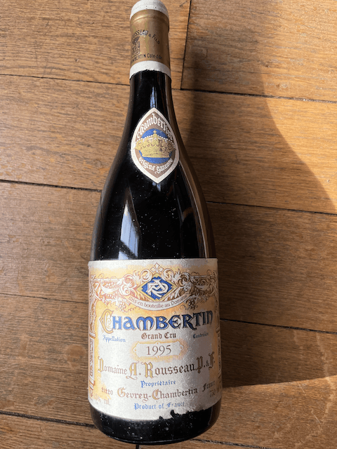 Chambertin, Grand cru, Armand Rousseau, 1995