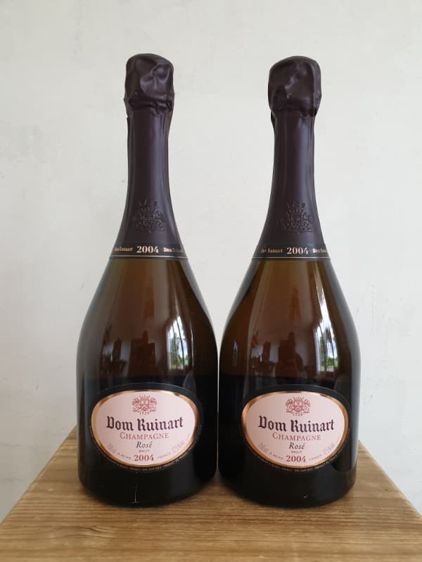 2 x Dom Ruinart Rosé, Champagne, 2004
