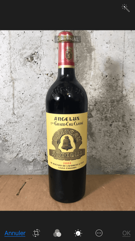Château Angelus, Saint-Émilion, 2004
