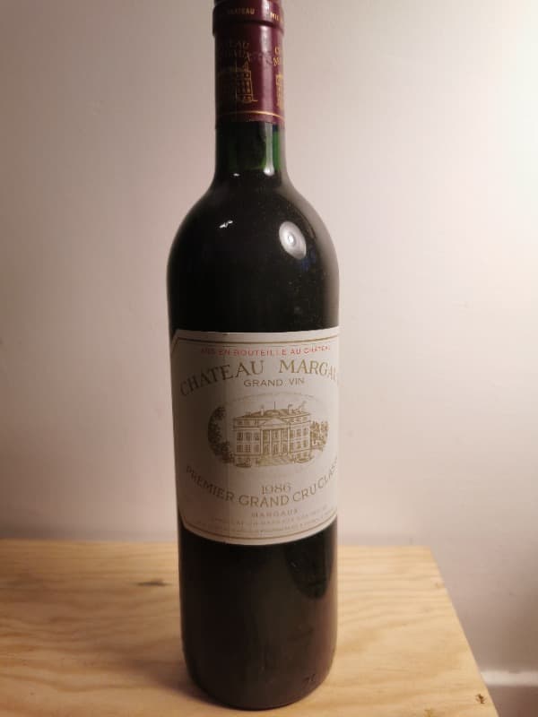 Château Margaux, Margaux, 1986