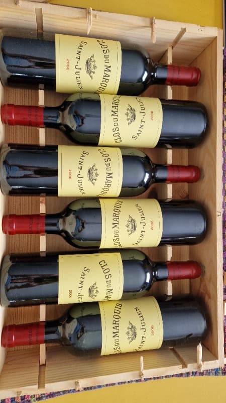 CBO/OWC 6 x Clos du Marquis, Saint-Julien, 2006