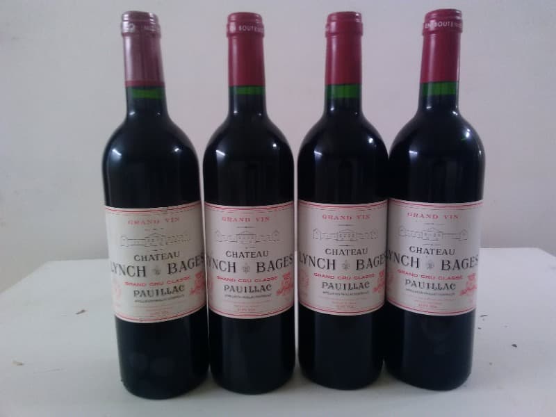 4 x Château Lynch Bages, Pauillac, 1999