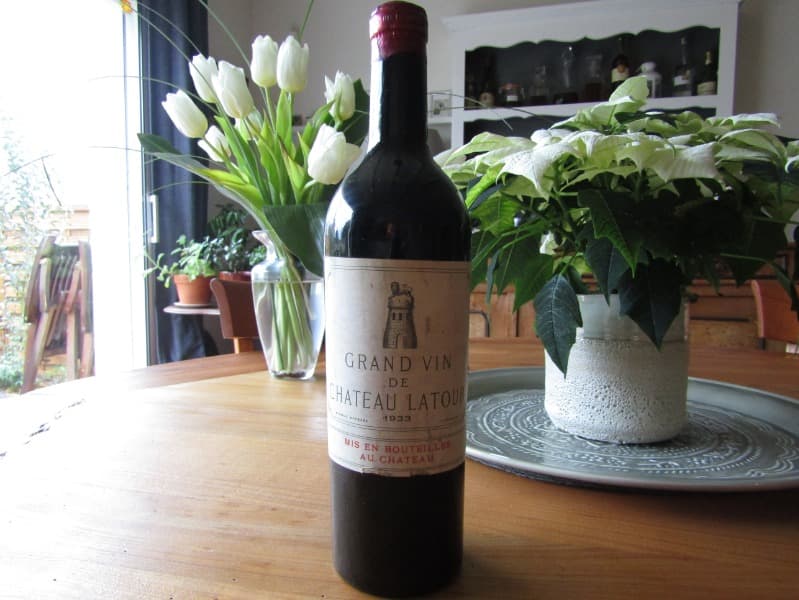 Grand Vin de Château Latour, Pauillac, 1933