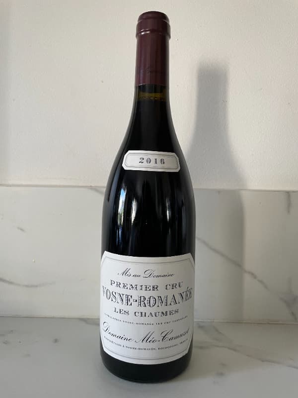 Vosne-Romanée, 1er Cru Les Chaumes, Domaine Méo-Camuzet, 2016