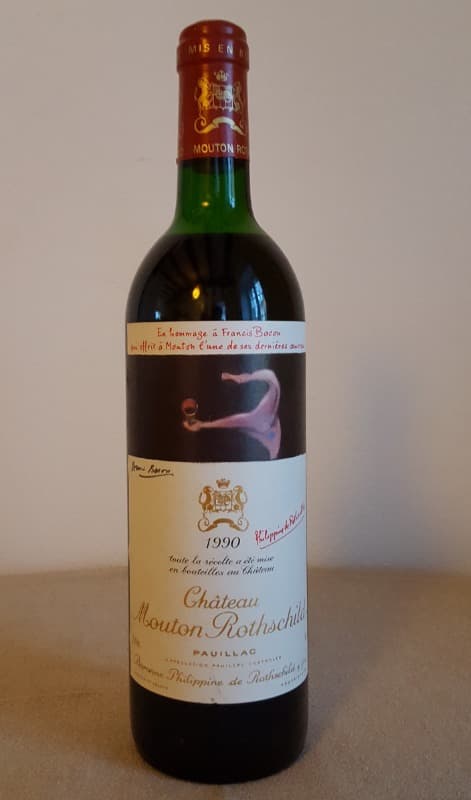 Château Mouton Rothschild, Pauillac, 1990