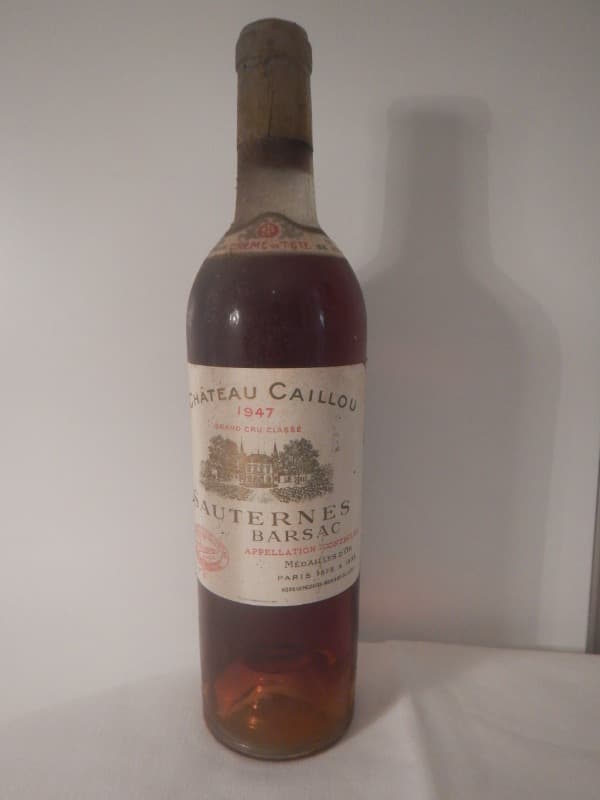 Sauternes, Château Caillou, Barsac, 1947