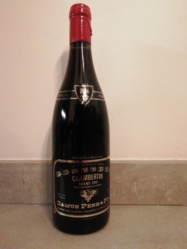 Chambertin, Grand Cru, Camus Père & Fils, 2016