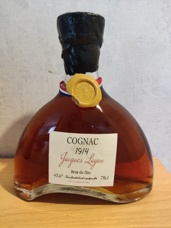 Brut de Fûts, jacques LAGAN, Cognac, 1914