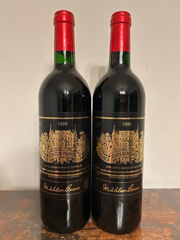2 x Château Palmer, Margaux, 1995