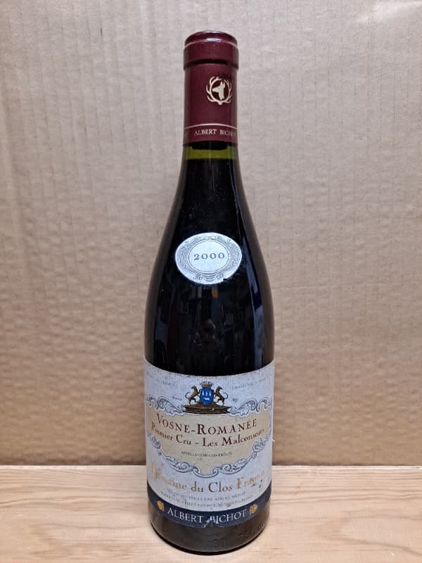 Vosne-Romanée, 1er Cru Les Malconsorts Domaine du Clos Frantin, Albert Bichot, 2000