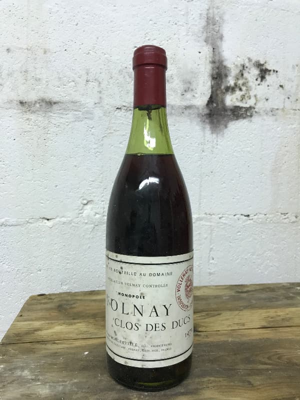 Volnay, Clos des Ducs, Angerville, 1971