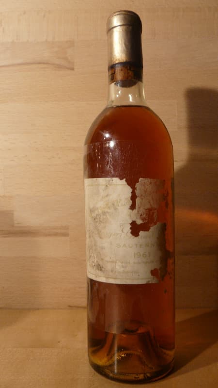 Château Rieussec, Sauternes, 1961