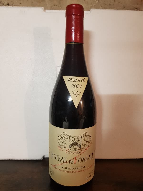 Côtes-du-Rhône, Château de Fonsalette, 2007