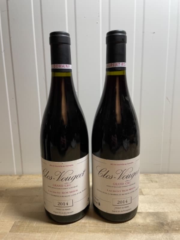 2 x Clos de Vougeot, Grand Cru, Laurent Roumier, 2014