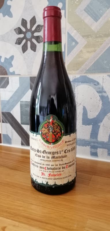 Nuits-Saint-Georges, Clos de la maréchale, Faiveley, 1981