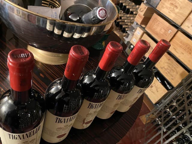 5 x Tignanello, Antinori, Toscane, 2016